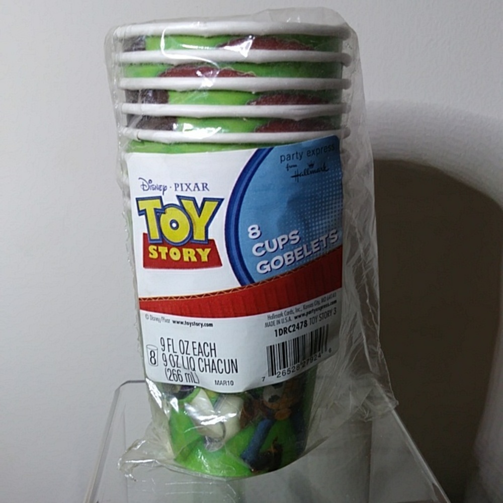 Disney Toy Story Hallmark Birthday Supplies Party Cups